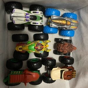 Colorful Monster Truck Toy Collection